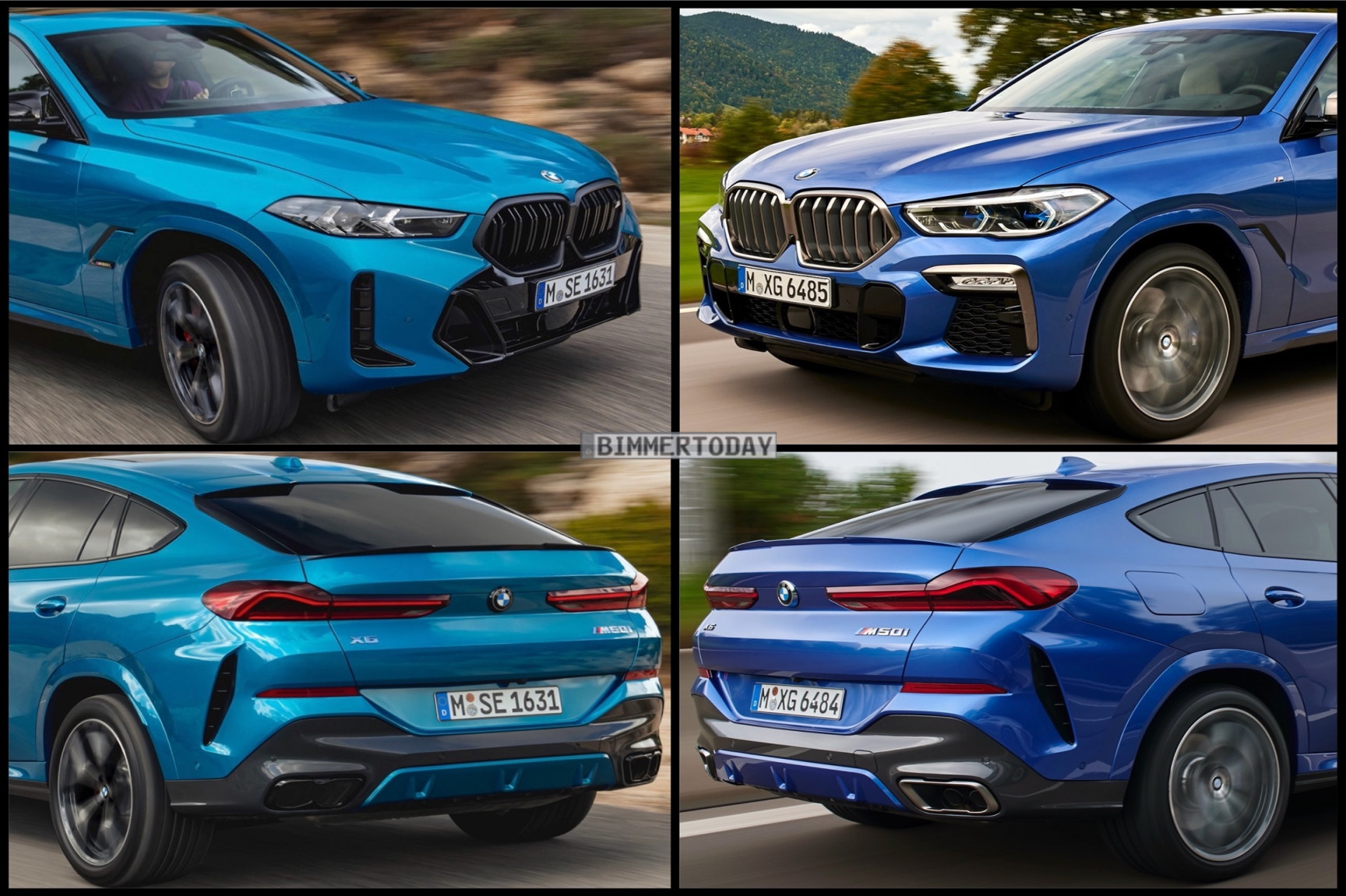 Bild-Vergleich: BMW X Facelift  trifft G0 Pre-Facelift