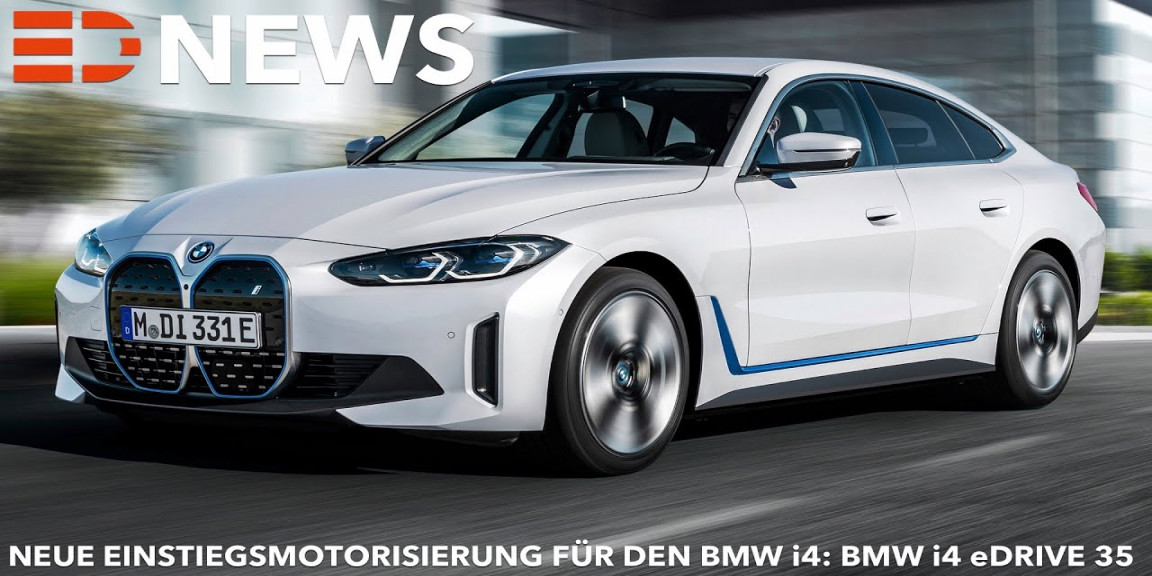 BMW i eDrive  neue Einstiegsmotorisierung für den BMW i in  Deutschland Electric Drive News