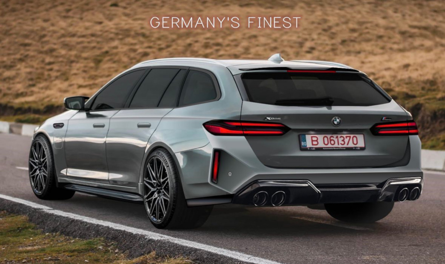 BMW M Touring G: Entwurf zeigt Hybrid-Kombi mit  PS
