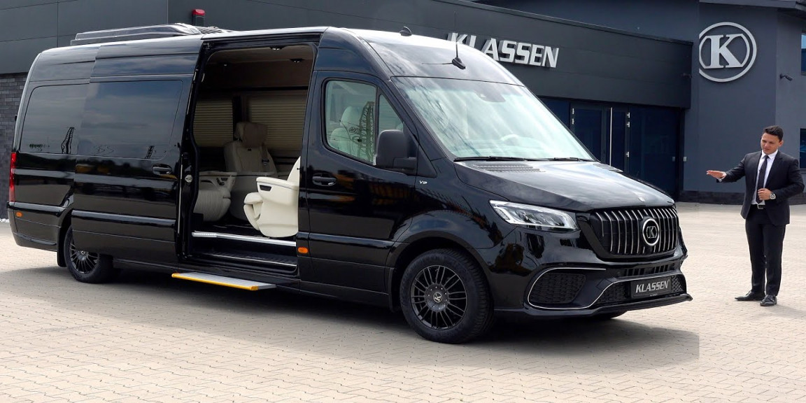 Mercedes Sprinter VIP LUXURY VAN - NEW Full Review Interior