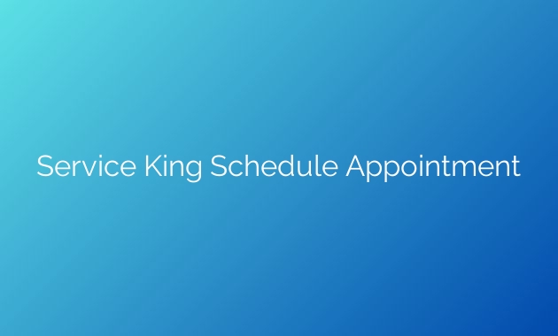 Revolutionizing Auto Repairs: Service King Introduces Seamless Online 